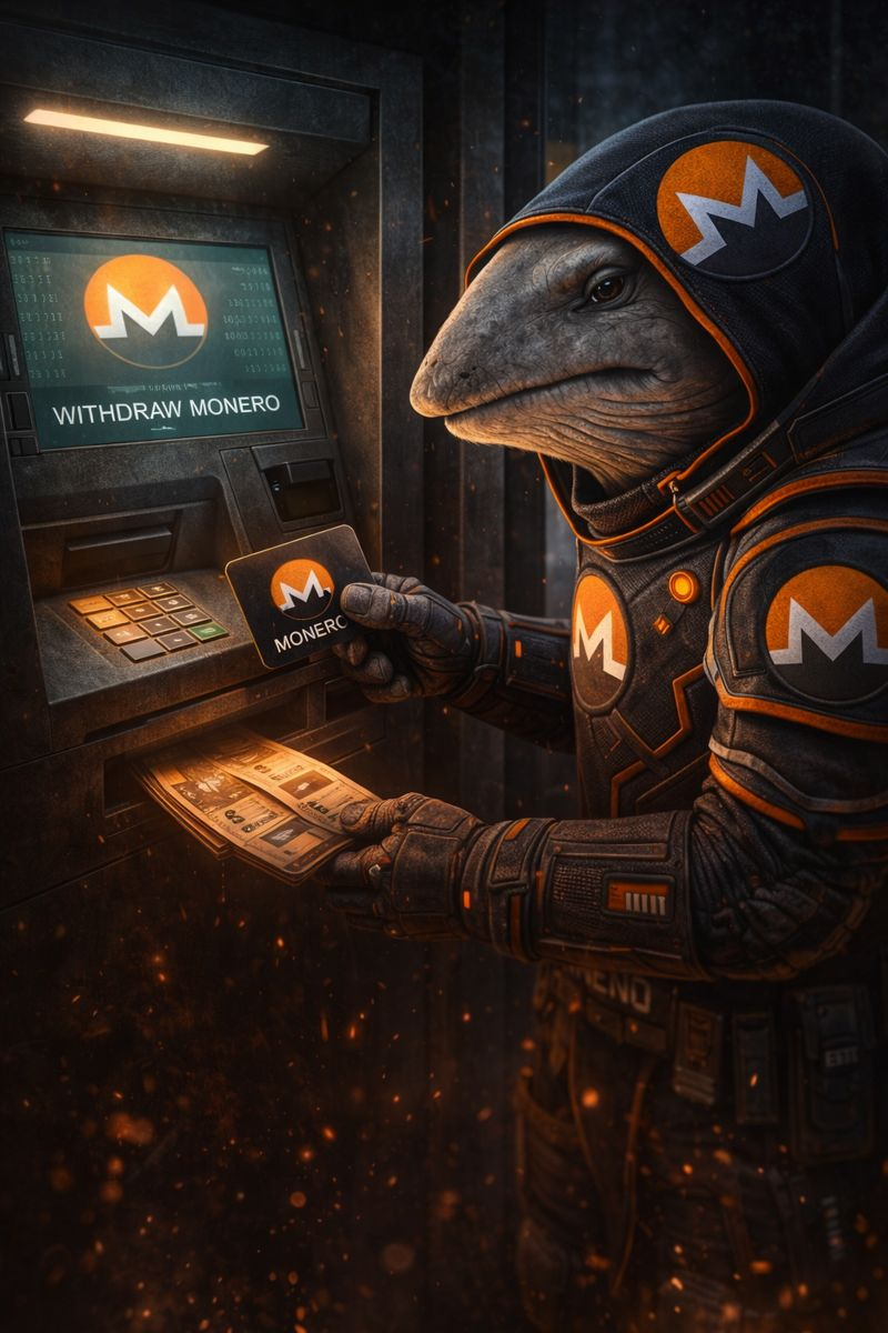 Monero Whale at ATM